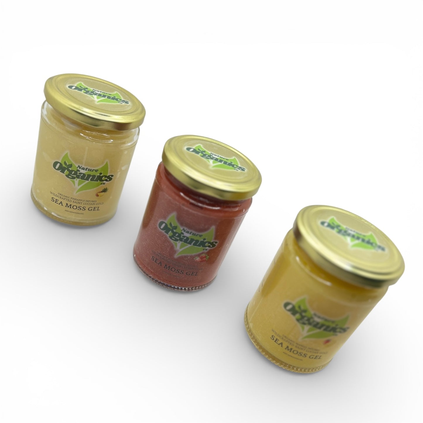 Wildcrafted Sea Moss Gels Infused with Organic Fruit